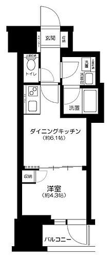 東京都台東区駒形1丁目1-3 浅草駅 1DK マンション 賃貸物件詳細