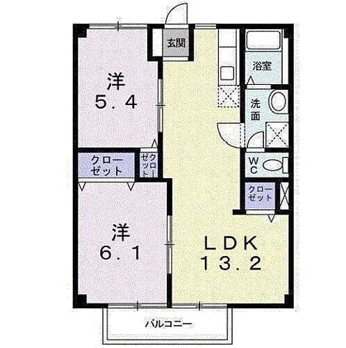 茨城県龍ケ崎市平台4丁目5番地7 入地駅 2LDK アパート 賃貸物件詳細