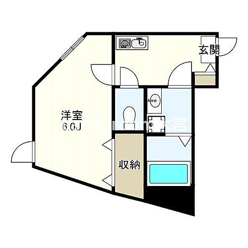 埼玉県川口市青木1丁目 川口駅 1K アパート 賃貸物件詳細