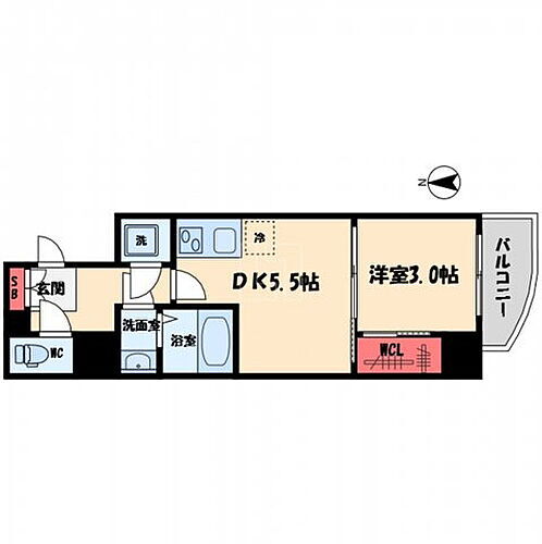 大阪府大阪市西区西本町3丁目 阿波座駅 1DK マンション 賃貸物件詳細