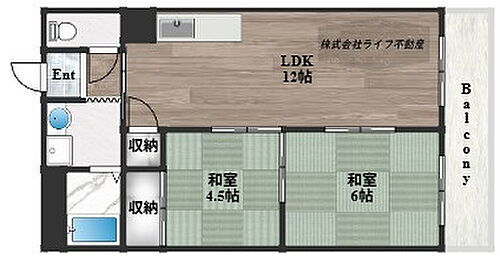 大阪府東大阪市高井田本通7丁目2-26 高井田中央駅 2LDK マンション 賃貸物件詳細