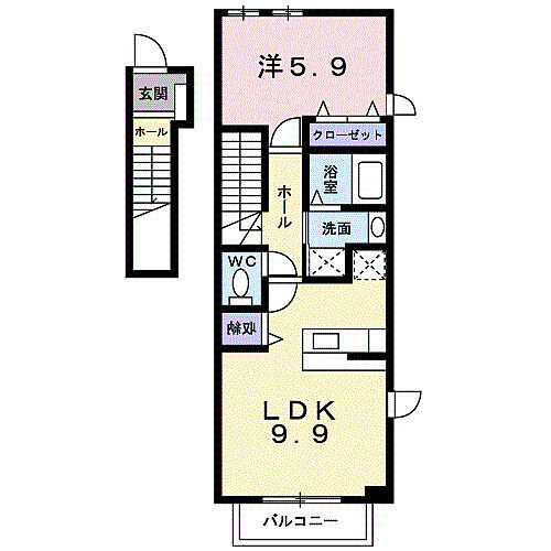 香川県仲多度郡多度津町桜川2丁目1番35号 多度津駅 1LDK アパート 賃貸物件詳細