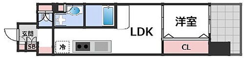 アーバネックス本町ＩＩ 3階 1LDK 賃貸物件詳細