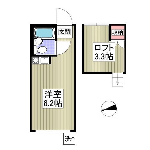 東京都足立区伊興5丁目 竹ノ塚駅 ワンルーム アパート 賃貸物件詳細