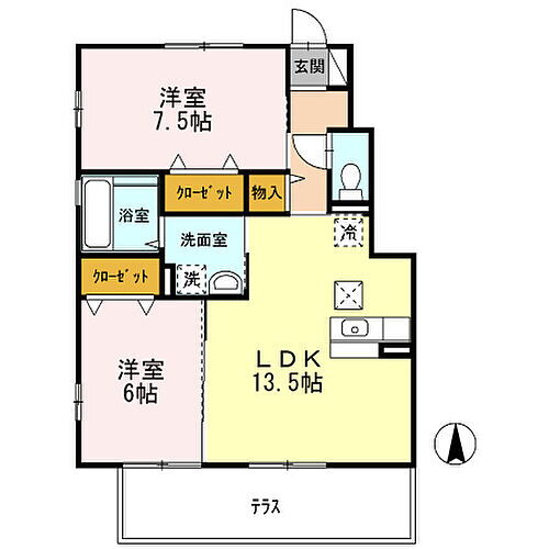 奈良県大和郡山市北郡山町 賃貸アパート