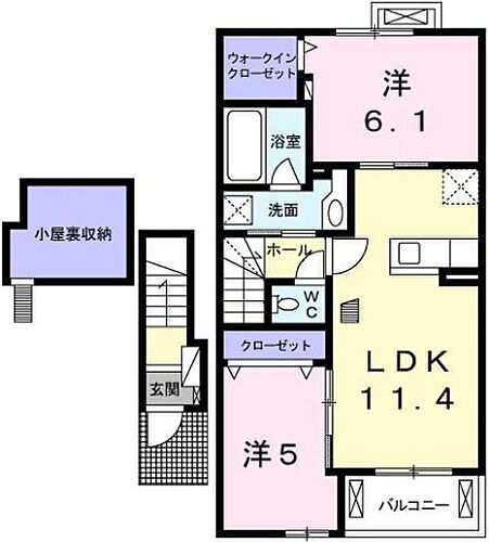 兵庫県姫路市別所町小林340番地1 ひめじ別所駅 2LDK アパート 賃貸物件詳細