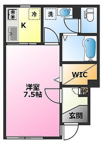 ルミナス 1階 1K 賃貸物件詳細