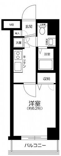 レナトゥス四谷 2階 1K 賃貸物件詳細