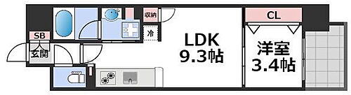 アーバネックス心斎橋ＥＡＳＴ 15階 1LDK 賃貸物件詳細