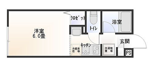 東京都大田区西蒲田4丁目19-7 蒲田駅 1K マンション 賃貸物件詳細