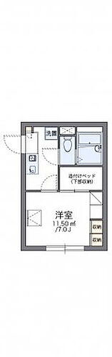 レオパレスＭｕｎｄａｋａ 1階 1K 賃貸物件詳細