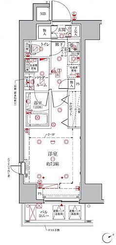 クレイシアＩＤＺ三田 3階 1K 賃貸物件詳細