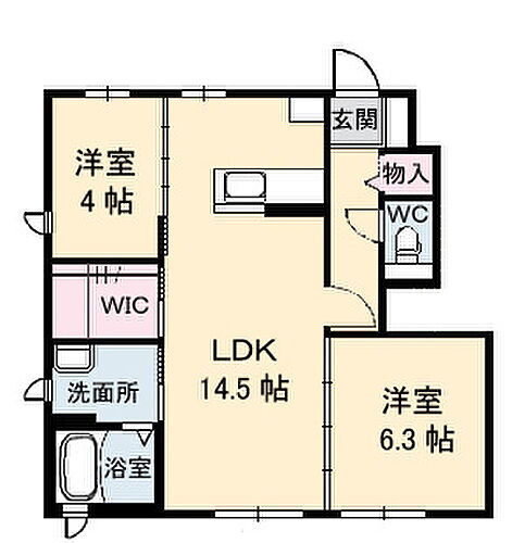 広島県福山市神村町6339-2 松永駅 2LDK アパート 賃貸物件詳細