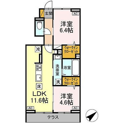 千葉県千葉市花見川区花園3丁目 新検見川駅 2LDK アパート 賃貸物件詳細