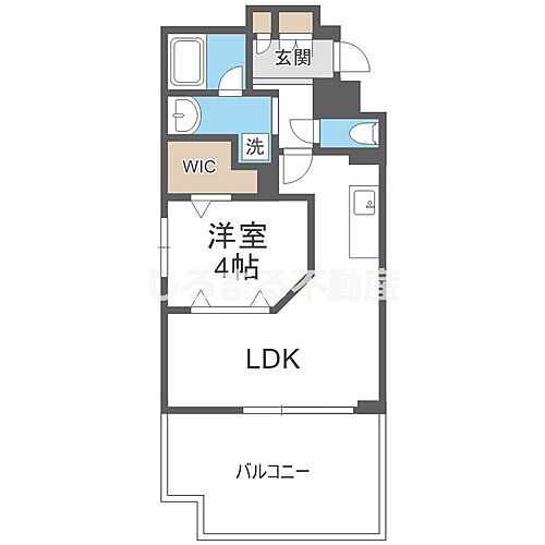 Ｍ．ｈｉｌｌｓ西本町 12階 1LDK 賃貸物件詳細