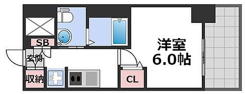 エステムプラザ難波ＷＥＳＴＩＩプレディア 7階 1K 賃貸物件詳細