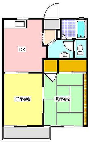 静岡県藤枝市平島1635 西焼津駅 2DK アパート 賃貸物件詳細