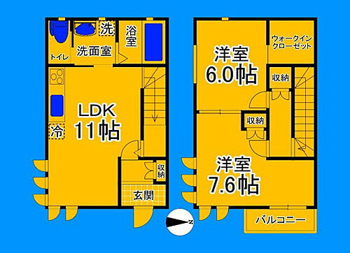 大阪府堺市堺区北三国ヶ丘町7丁 堺市駅 2LDK アパート 賃貸物件詳細