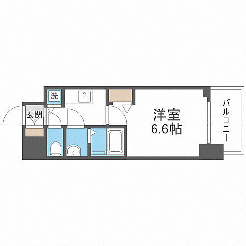 アドバンス大阪バレンシア 10階 1K 賃貸物件詳細