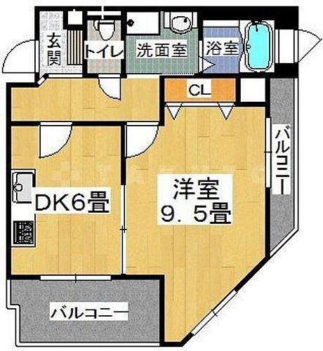 ＣＩＴＹ　ＳＰＩＲＥ難波サウスタワー 4階 1DK 賃貸物件詳細