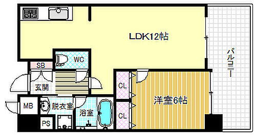 リーガル西梅田 3階 1LDK 賃貸物件詳細