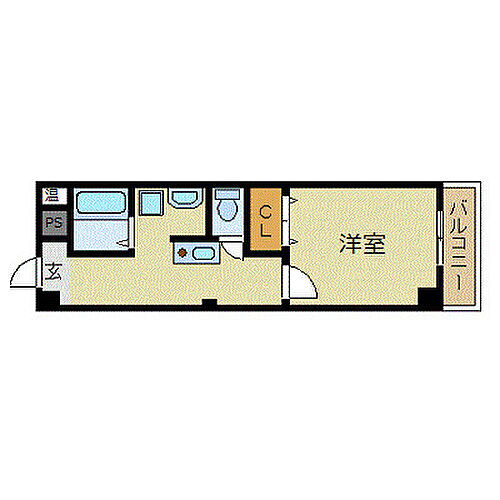 ブルーノ長堀 9階 1K 賃貸物件詳細