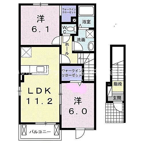 香川県仲多度郡多度津町堀江4丁目8番44号 多度津駅 2LDK アパート 賃貸物件詳細