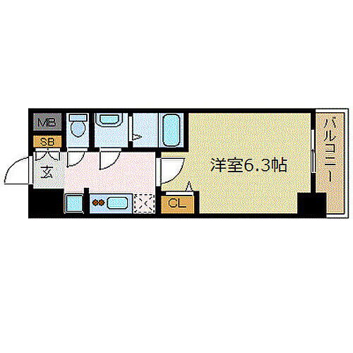 大阪府大阪市中央区内淡路町1丁目3-10 天満橋駅 1K マンション 賃貸物件詳細