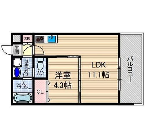 大阪府茨木市南春日丘7丁目 阪大病院前駅 1LDK マンション 賃貸物件詳細