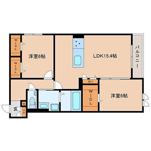 奈良県香芝市五位堂4丁目 五位堂駅 2LDK アパート 賃貸物件詳細