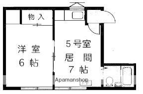 北海道札幌市北区百合が原7丁目 百合が原駅 1DK アパート 賃貸物件詳細