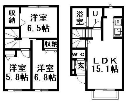 北海道札幌市清田区平岡公園東7丁目 3LDK 一戸建て 賃貸物件詳細
