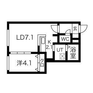北海道札幌市豊平区美園二条6丁目 美園駅 1LDK マンション 賃貸物件詳細