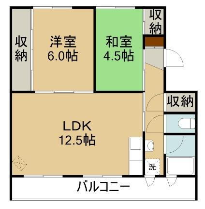 北海道函館市金堀町 千代台駅 2LDK マンション 賃貸物件詳細