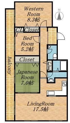 北海道札幌市中央区南十三条西9丁目 行啓通駅 3LDK マンション 賃貸物件詳細