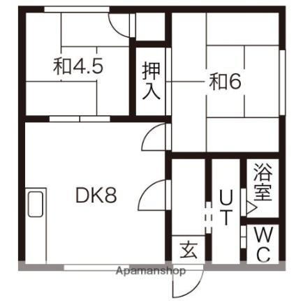 北海道札幌市豊平区豊平七条10丁目 豊平公園駅 2DK アパート 賃貸物件詳細