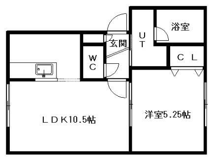 北海道札幌市東区北十一条東6丁目 東区役所前駅 1LDK アパート 賃貸物件詳細