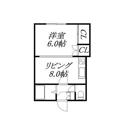 北海道札幌市豊平区豊平五条8丁目 学園前駅 1DK マンション 賃貸物件詳細