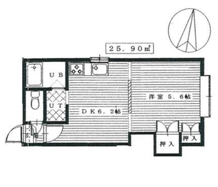 北海道札幌市東区北十三条東1丁目 北１３条東駅 1DK アパート 賃貸物件詳細