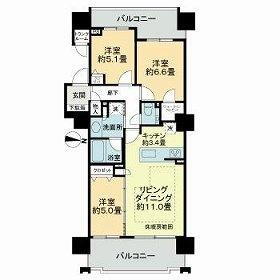 北海道札幌市中央区北二条東2丁目 バスセンター前駅 3LDK マンション 賃貸物件詳細