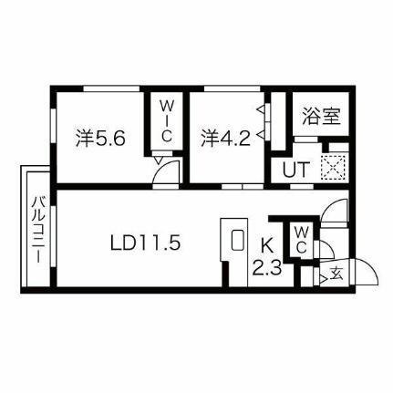 北海道札幌市中央区南十三条西12丁目 西線１１条駅 2LDK マンション 賃貸物件詳細