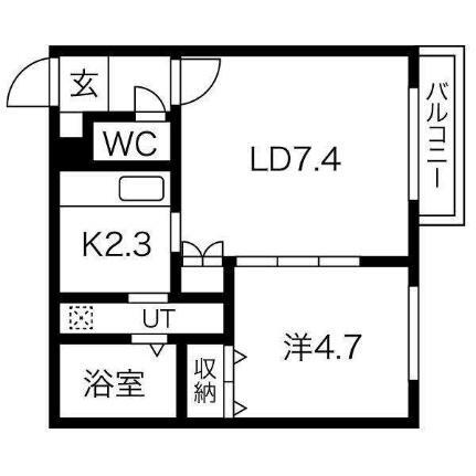 北海道札幌市中央区南十五条西6丁目 幌平橋駅 1LDK マンション 賃貸物件詳細