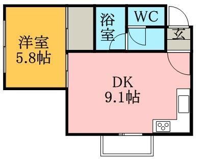 北海道札幌市白石区東札幌二条６丁目 白石駅 1DK マンション 賃貸物件詳細