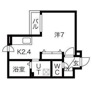 北海道札幌市豊平区豊平四条８丁目 学園前駅 1K マンション 賃貸物件詳細
