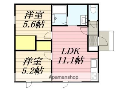 北海道函館市青柳町 谷地頭駅 1LDK アパート 賃貸物件詳細