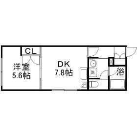 北海道札幌市中央区南十六条西14丁目 西線１６条駅 1DK アパート 賃貸物件詳細