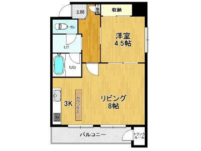 北海道札幌市中央区南一条西16丁目 西１８丁目駅 1LDK マンション 賃貸物件詳細