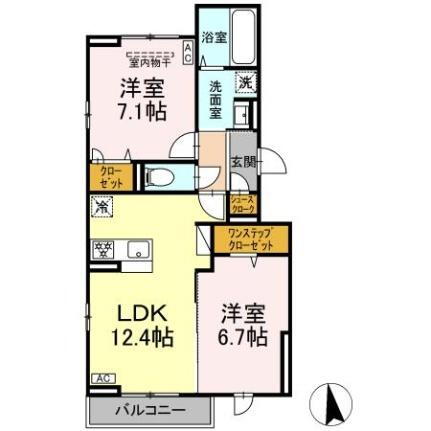 宮城県仙台市青葉区錦町2丁目 仙台駅 2LDK アパート 賃貸物件詳細