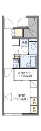 レオパレスクリスタルガーデン 1階 1K 賃貸物件詳細