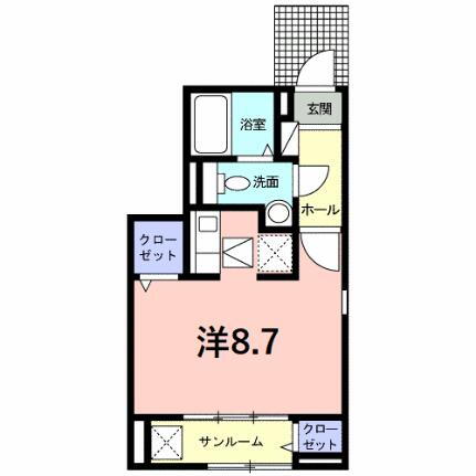 宮城県仙台市宮城野区新田5丁目 小鶴新田駅 ワンルーム アパート 賃貸物件詳細